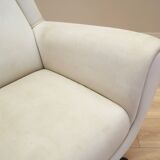 Fauteuil blanc, design italien, années 80, production : Italie