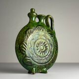 Vintage ceramic bottle by Velimir Dordevic, 1970s