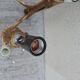 Pair of Louis XVI Style Bronze Wall Lights Forming Knots and Flowers