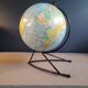 Girard and Barrère globe from the 1950s-60s with string base