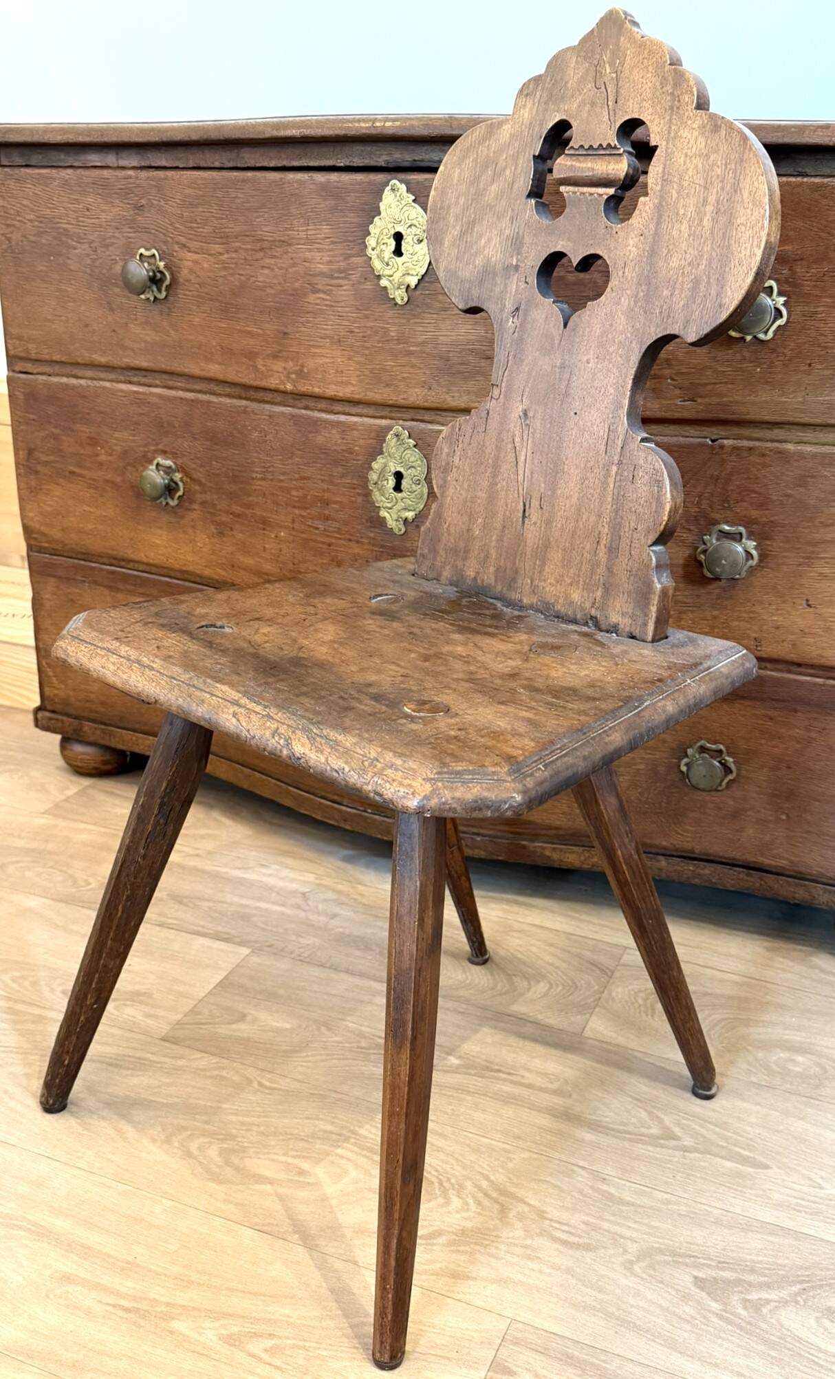 Chaise alsacienne, XVIIIe siècle