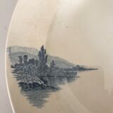 Two iron earth dishes