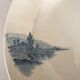 Two iron earth dishes