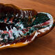 Large Vallauris bowl in glazed ceramic, free form – vintage