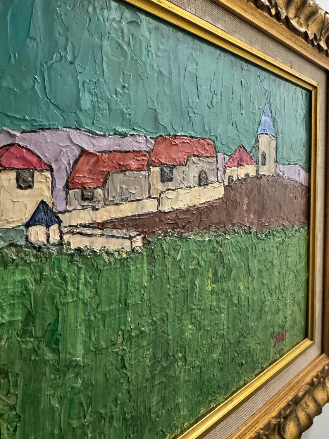 Post-Impressionist landscape painting
