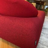Red designer armchair Roche and Bobois