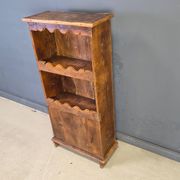 Rustic folk art 'travail populaire' cabinet, France, 19th century