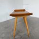 Baumann oak console coffee table from the 60s