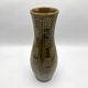 JASBA khaki glazed ceramic vase • West Germany • circa 1960