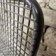 Lot 4 fauteuils vintage 1970" jardin terrase