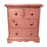 Pine bedside