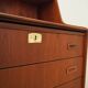 Teak secretary, Danish design, 1970s, production: Denmark