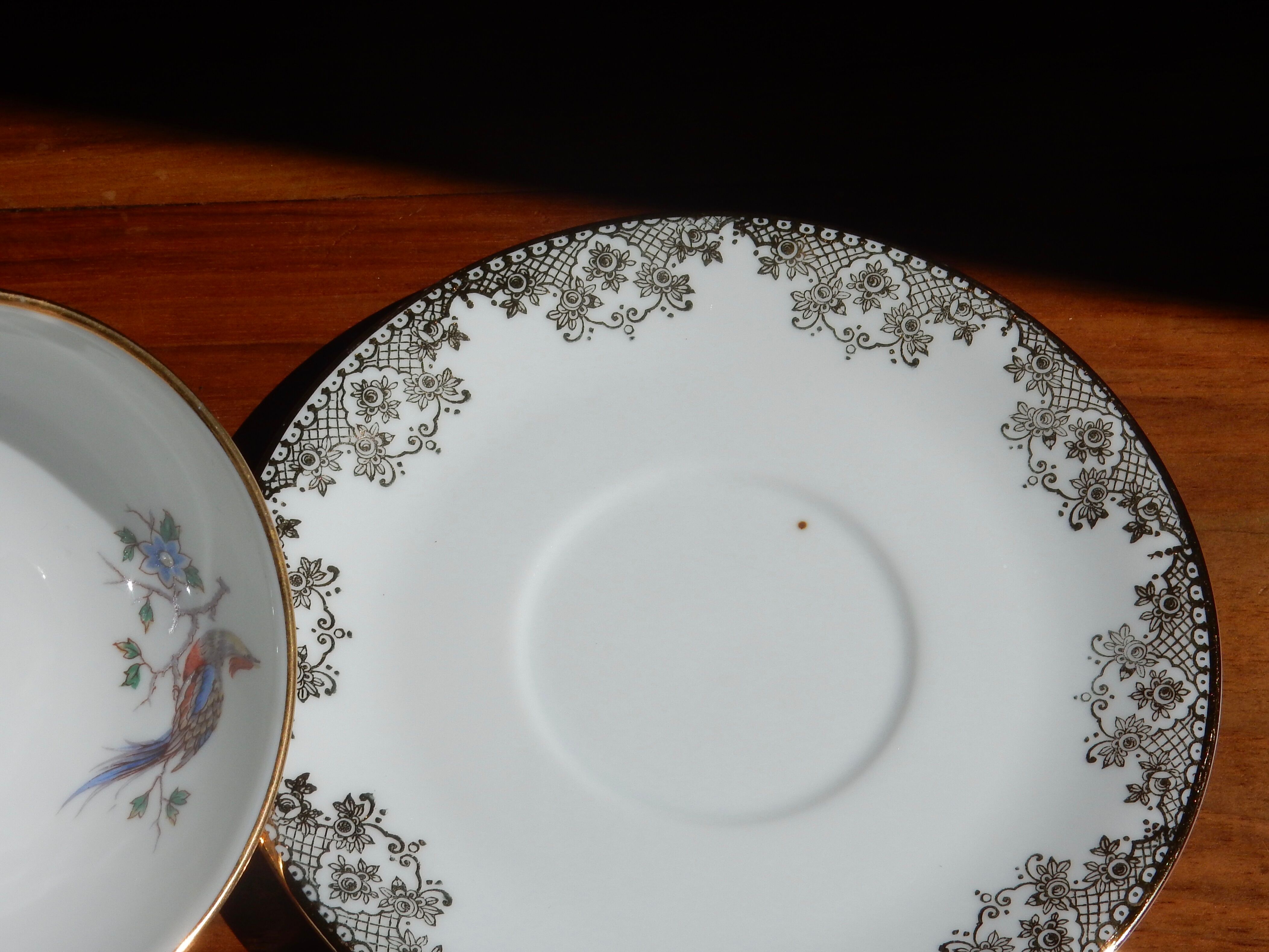 Charles Ahrenfeldt's teacup and subcup limoges