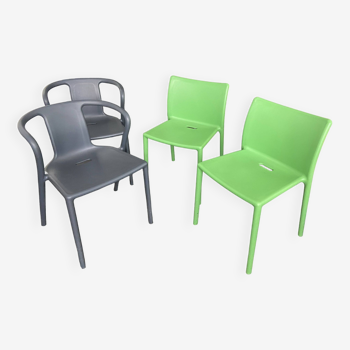 Set of 6 Air Chairs - Jasper Morrison