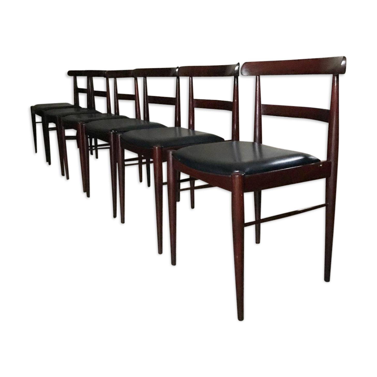 Set of 6 chairs Danish 50s