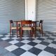 Set of 5 chairs from the 1950s designed by Georg Leowald.