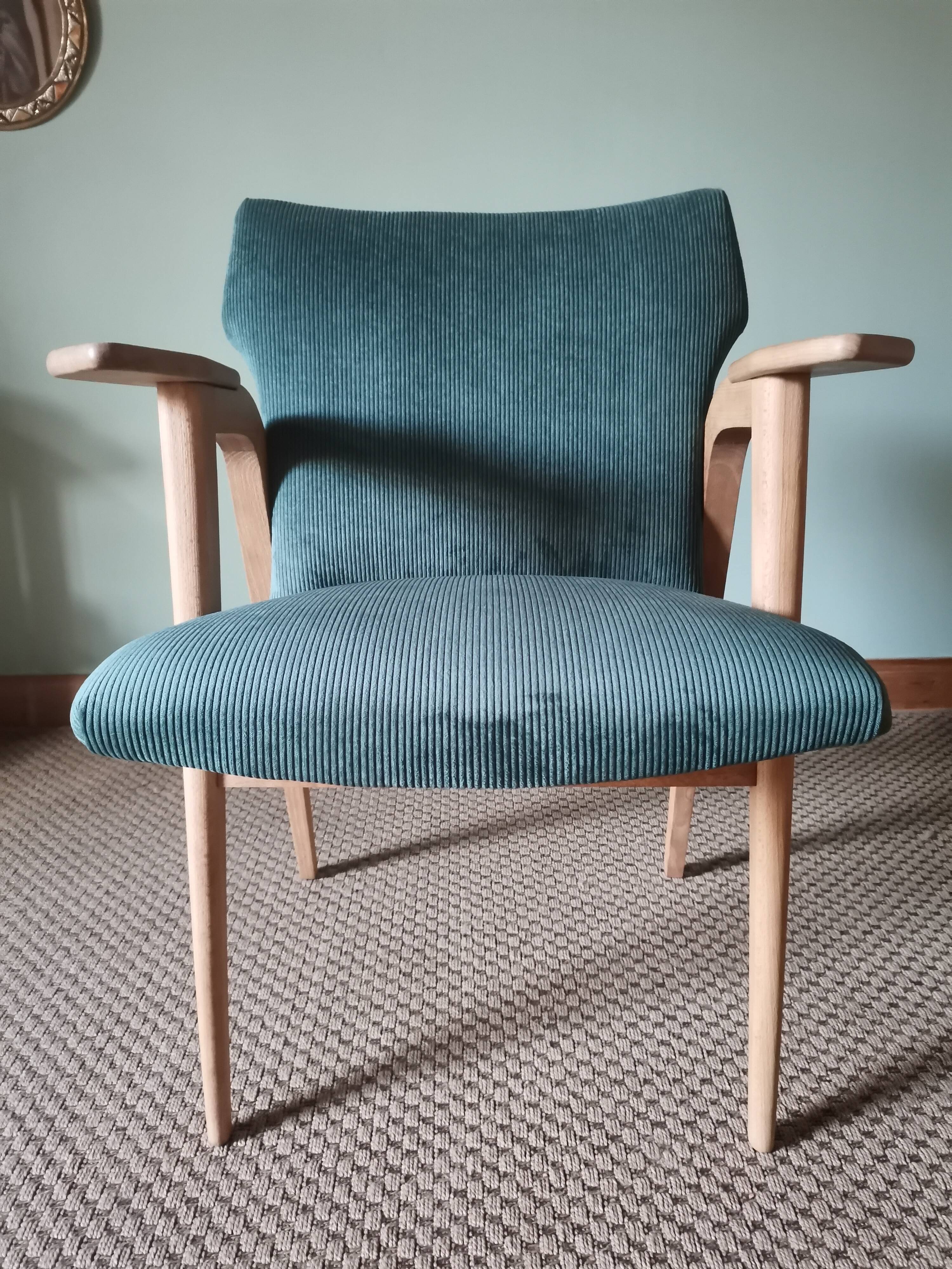 Fauteuils scandinaves roger landault verts
