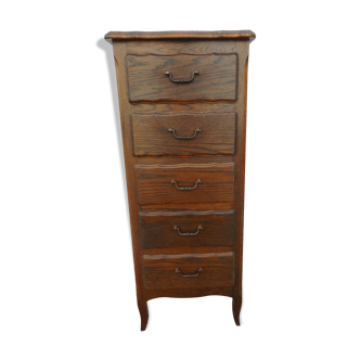 Chest of drawers with 5 drawers