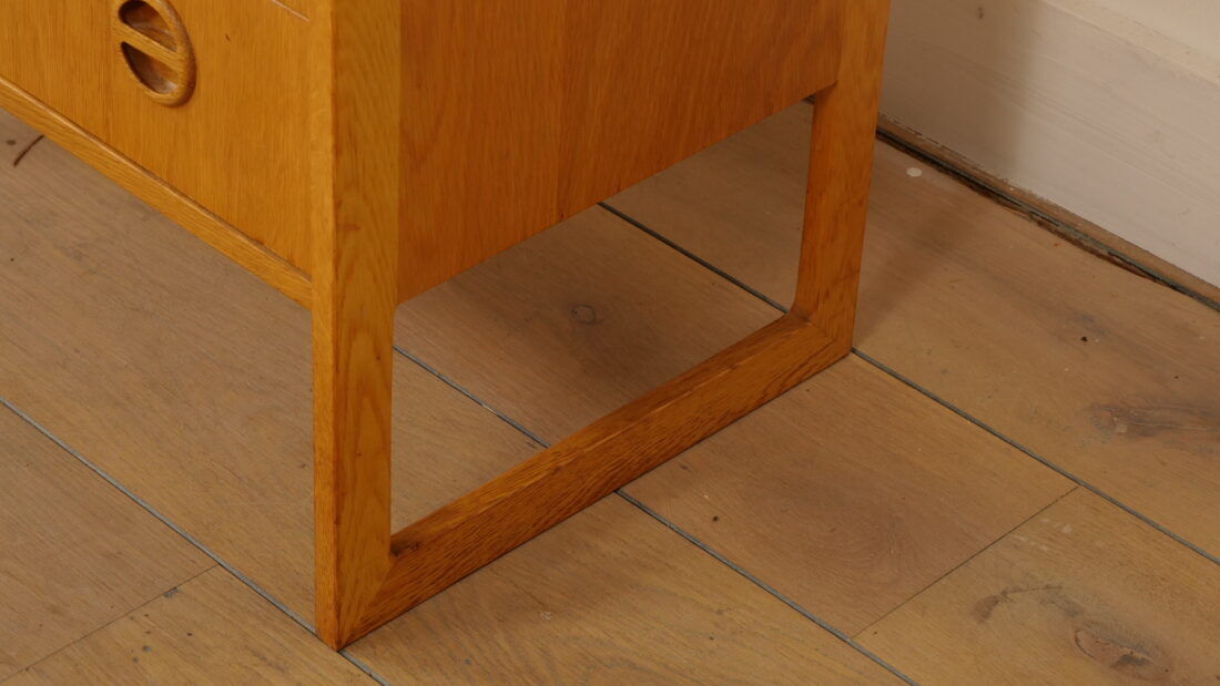 Commode vintage | 3 tiroirs | Arne Wahl Iversen | Chêne