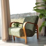Fauteuil vintage classique par A. Kropacek et K. Kozelka, Tchécoslovaquie, années 1950