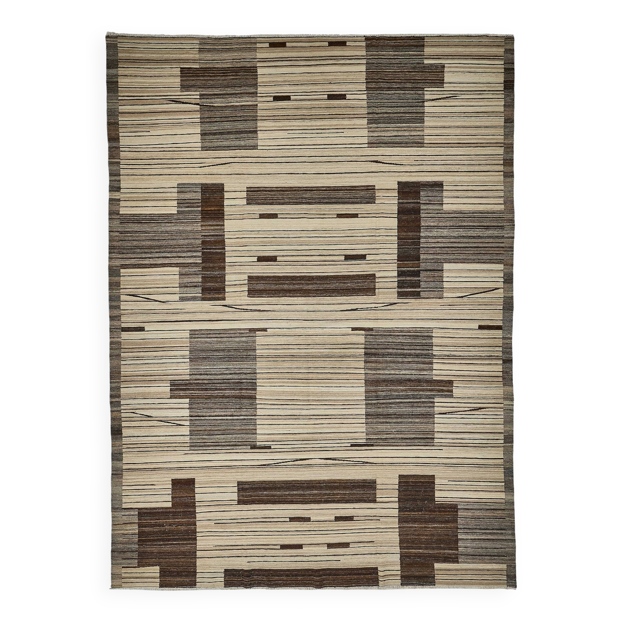 Contemporary Tribal Decorative Kilim 311 cm x 420 cm