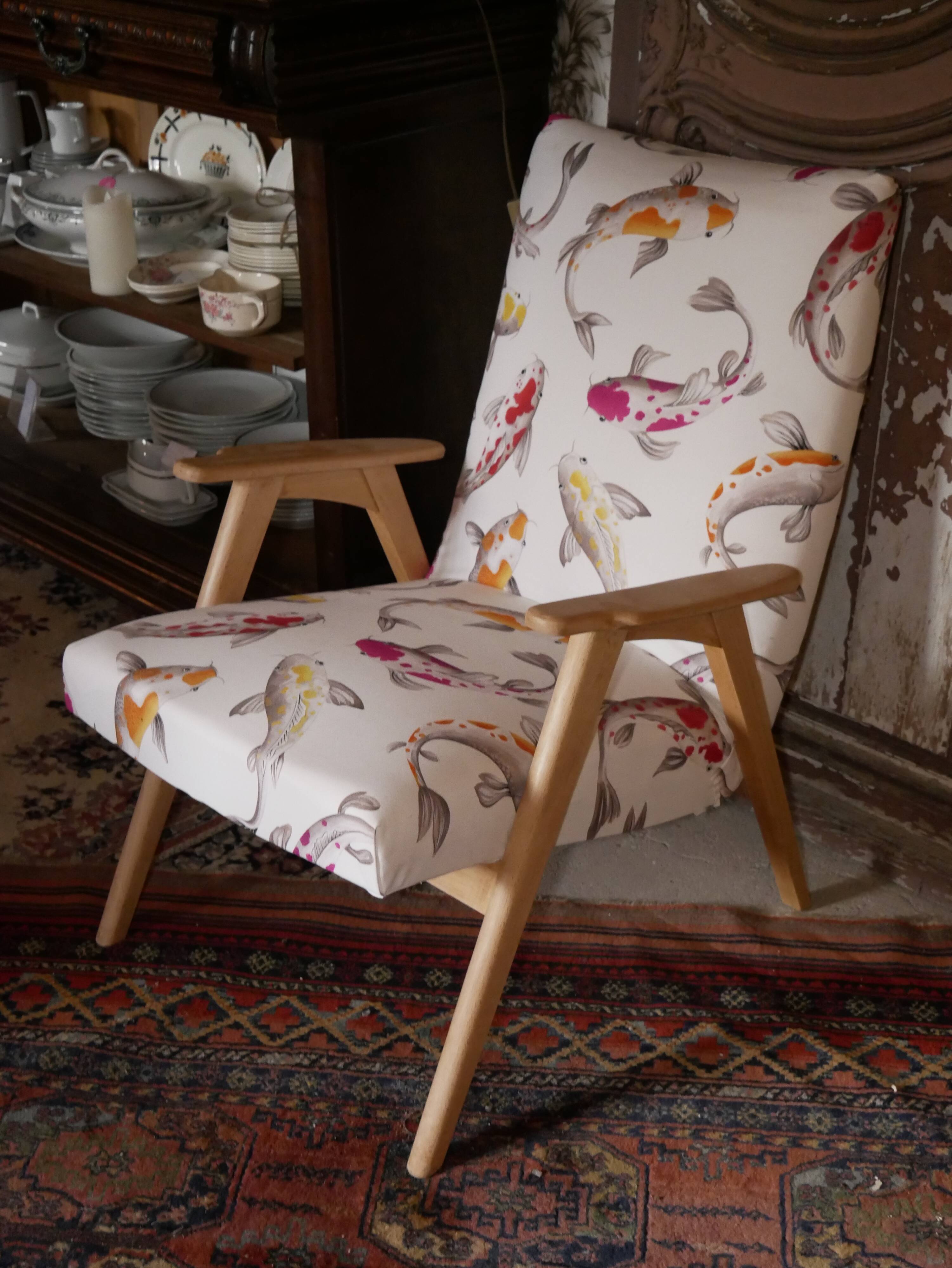 Scandinavian armchair Japandia
