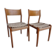 Pair of chairs, Consorzio Sedie Friuli, 1960