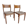 Pair of chairs, Consorzio Sedie Friuli, 1960