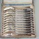 12 silver plated teaspoons