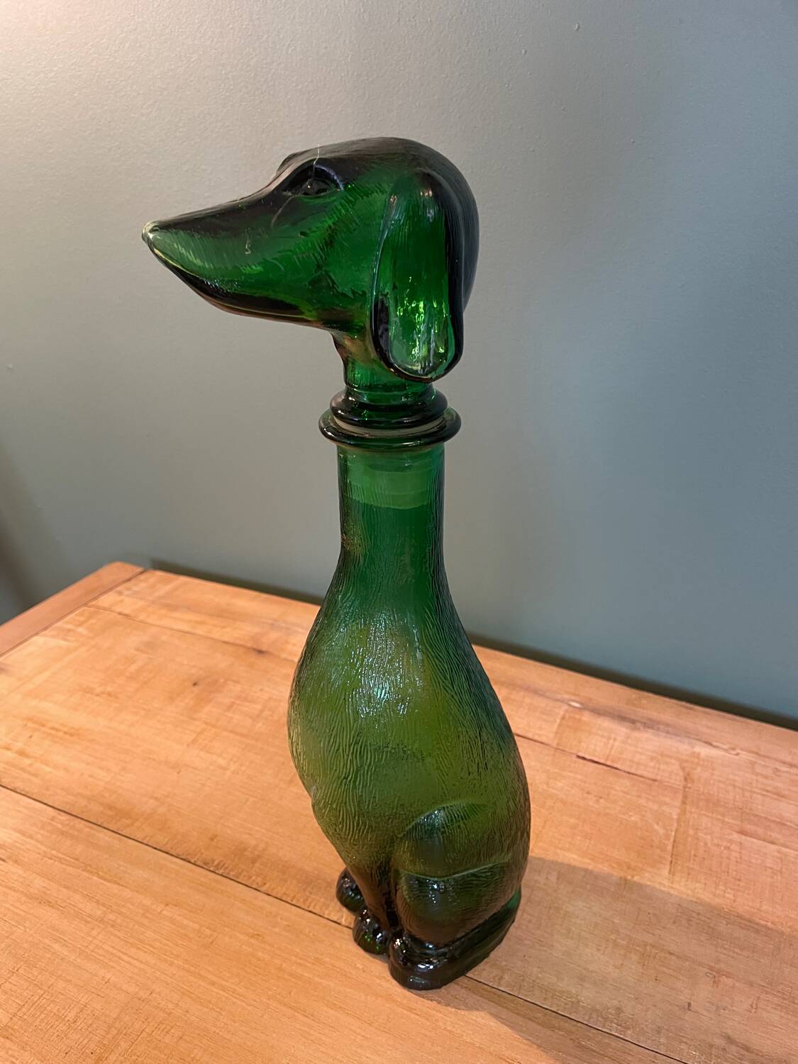 Carafe Chien années 70