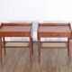 Pair of vintage Scandinavian bedside tables 1960