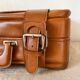 Vintage imitation leather suitcase