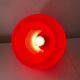 Lampe en plexiglas rouge des années 80