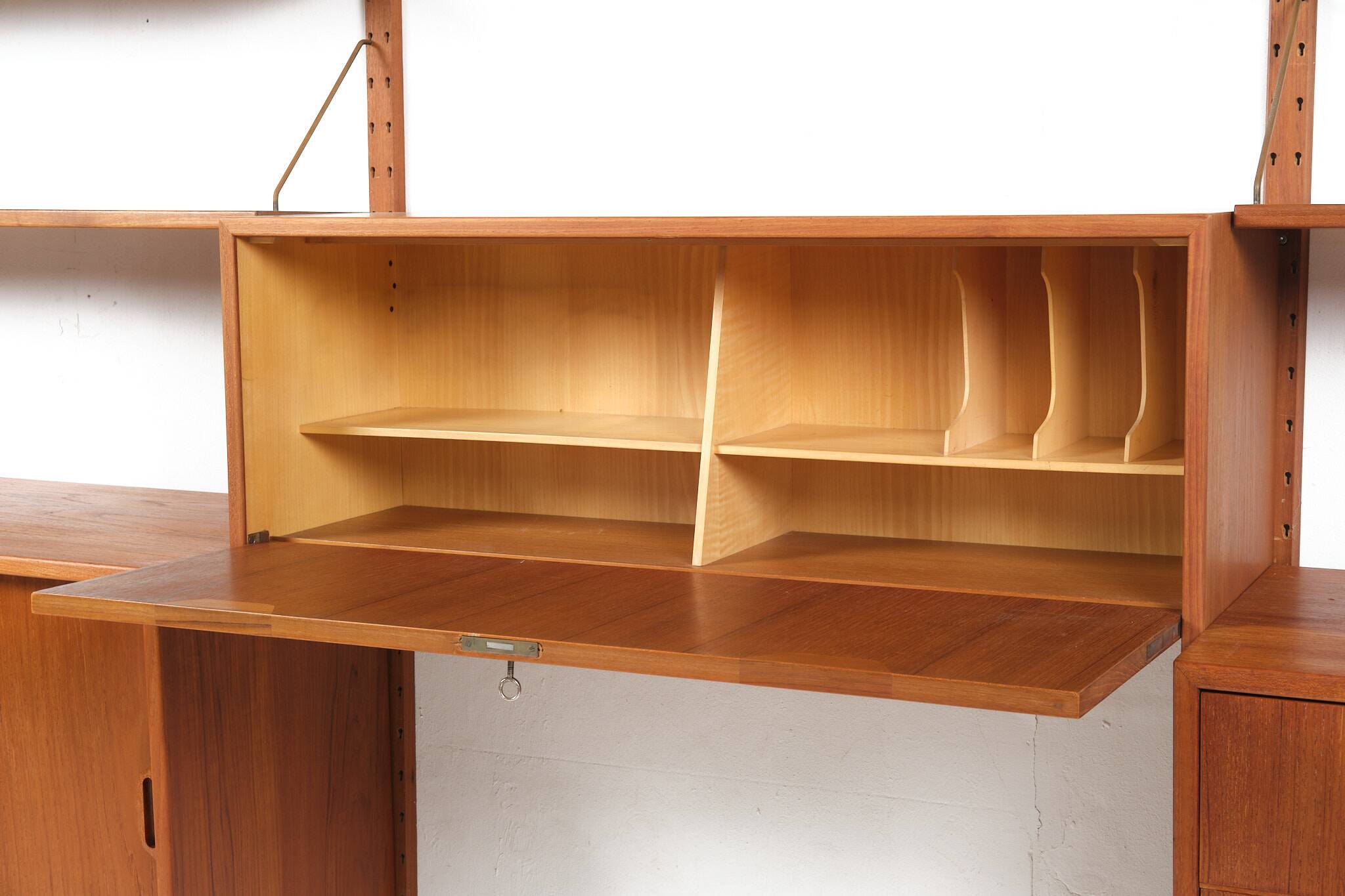 Sven Ellekaer Vintage Teak Modular Shelf