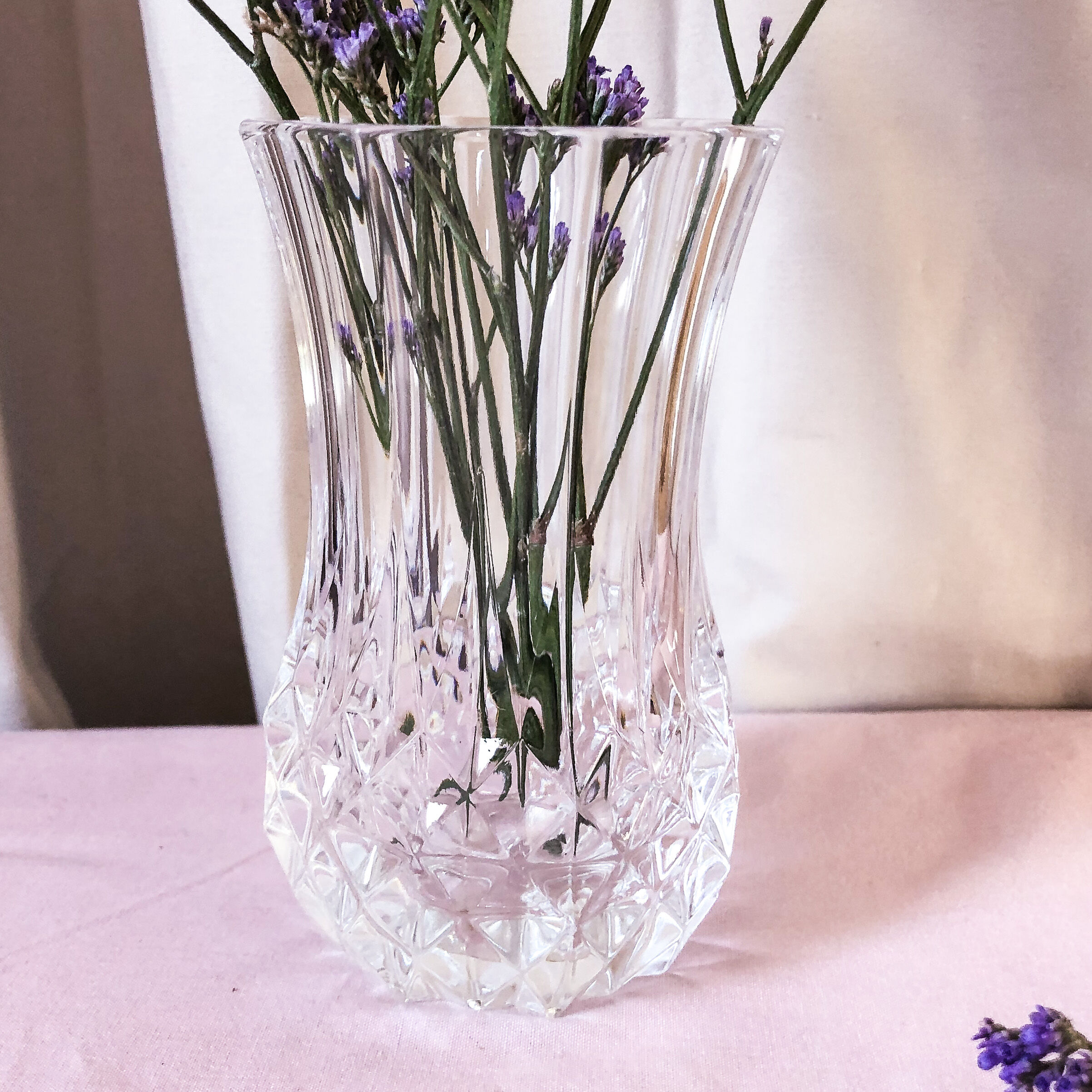 Ancient crystal vase