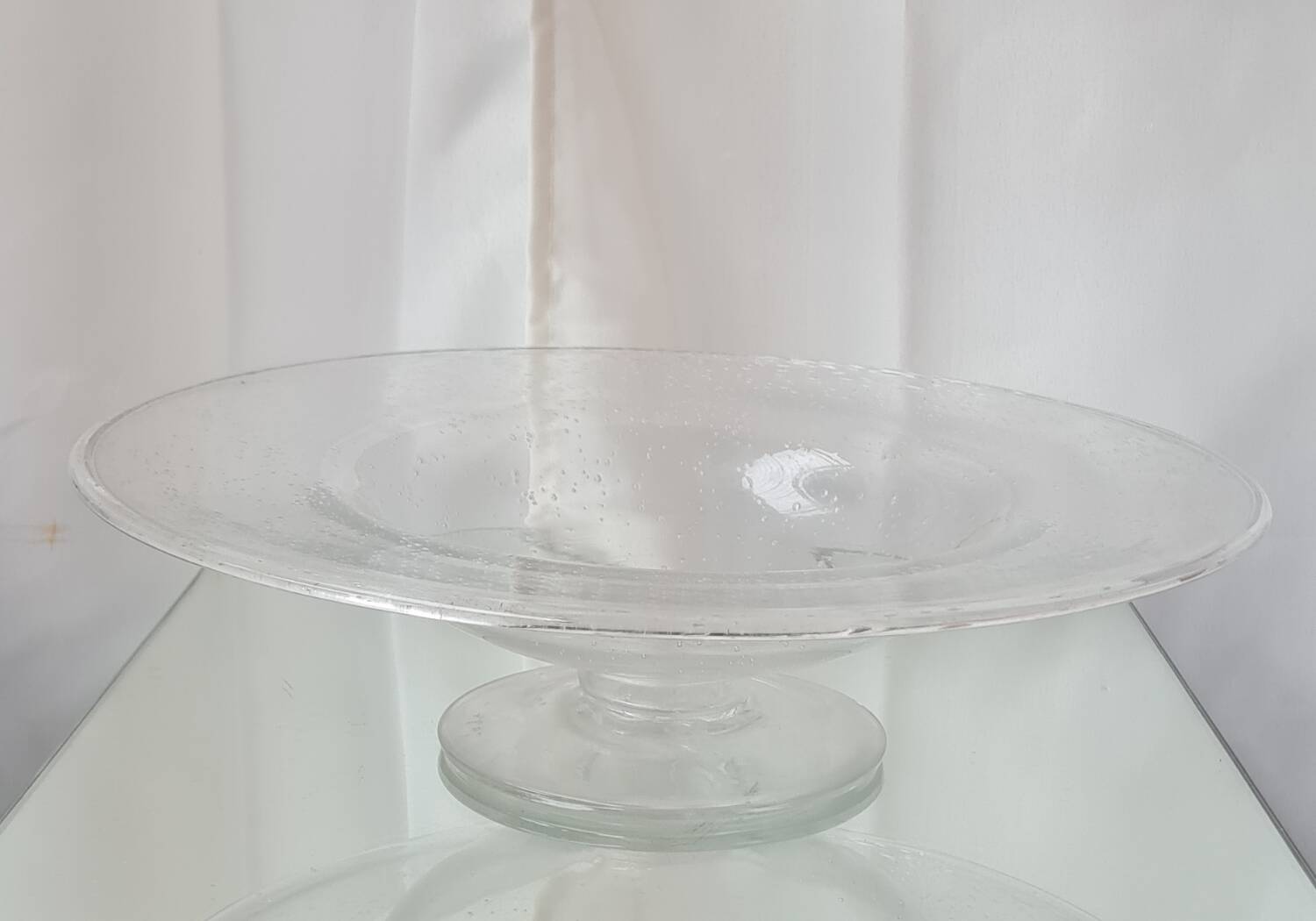 Large Biot glass bowl