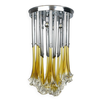 Vintage Italian Murano chandelier by Venini, 1960s