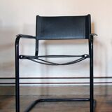 Paire de fauteuils cantilever bauhaus années 70