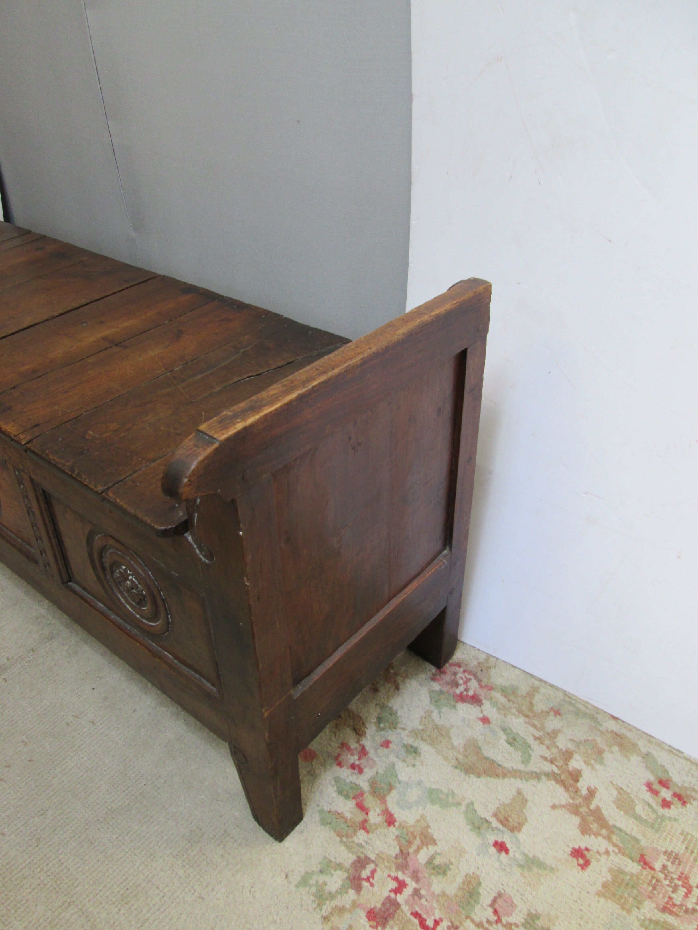 Chest in chestnut tree