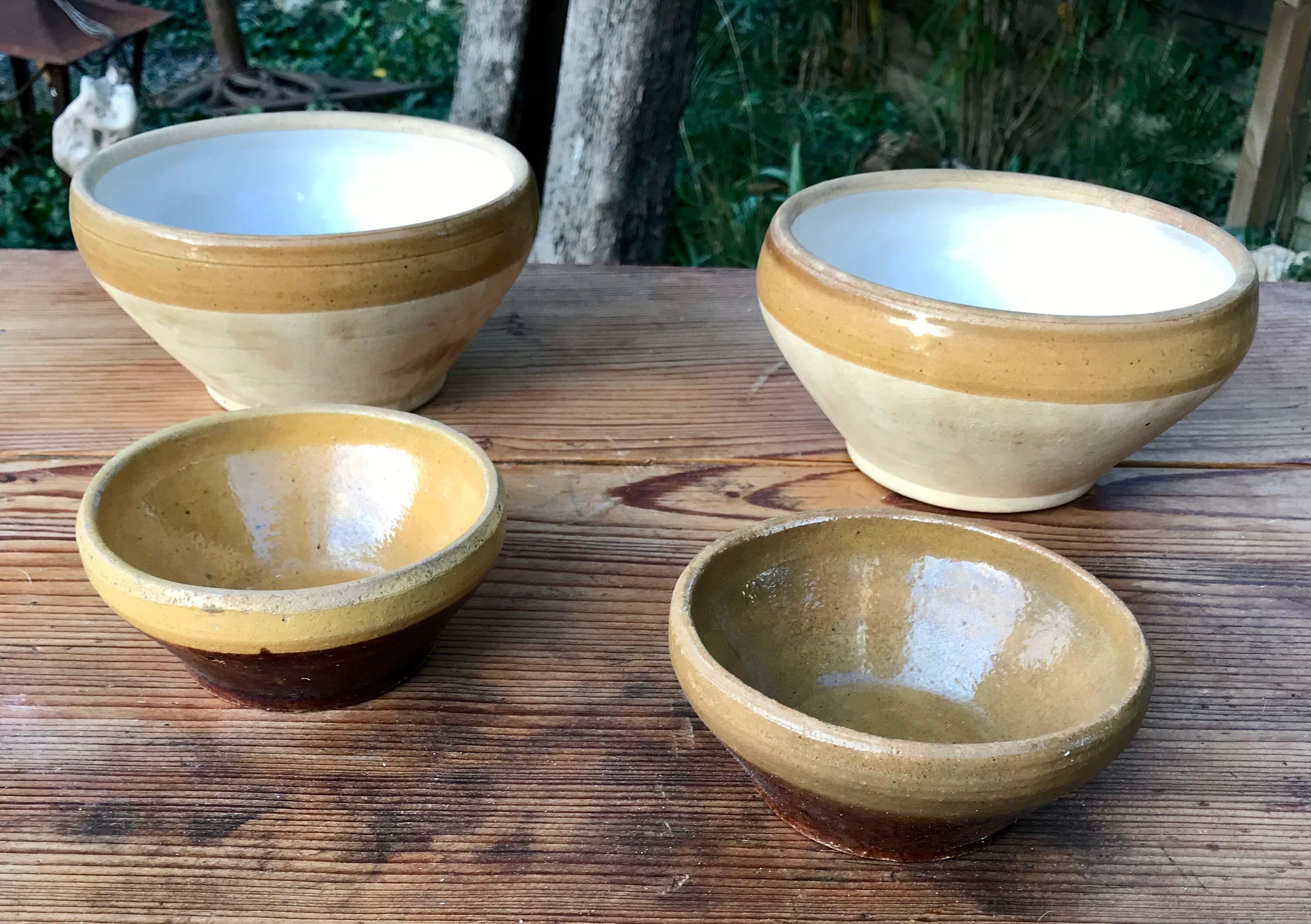 Sandstone bowls