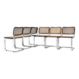 Set of 6 Style B32 Dining Room Chairs by Marcel Breuer