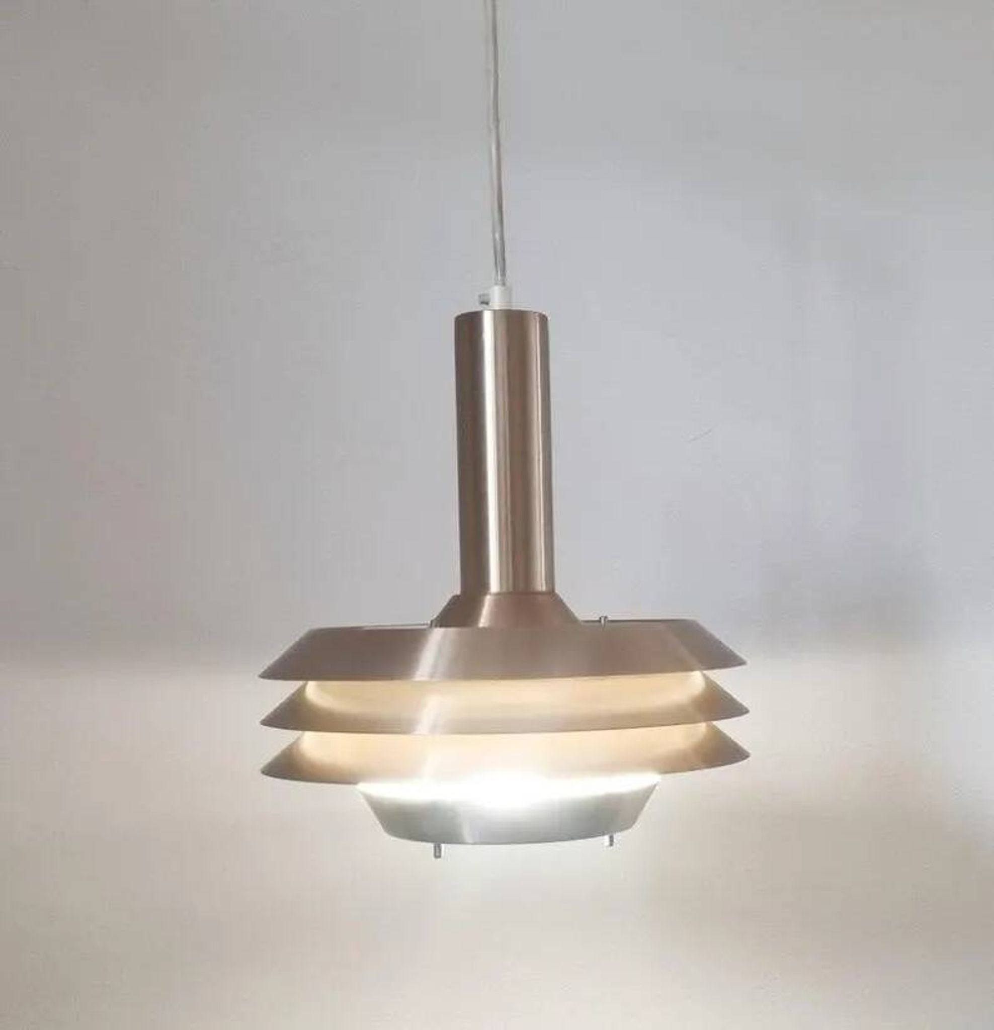 Suspension mid-century, Jo Hammerborg, Danemark, années 1970