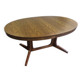 Table extensible vintage Baumann, années 1970