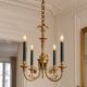 Lustre Directoire 4 branches Lucien Gau