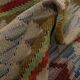 New Handmade Kilim Rug Oriental Green Beige Area Rug- 80x119cm