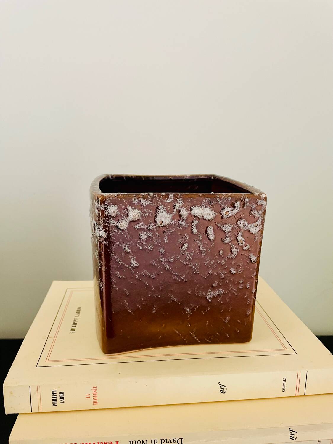 Vintage Fat Lava numbered planter