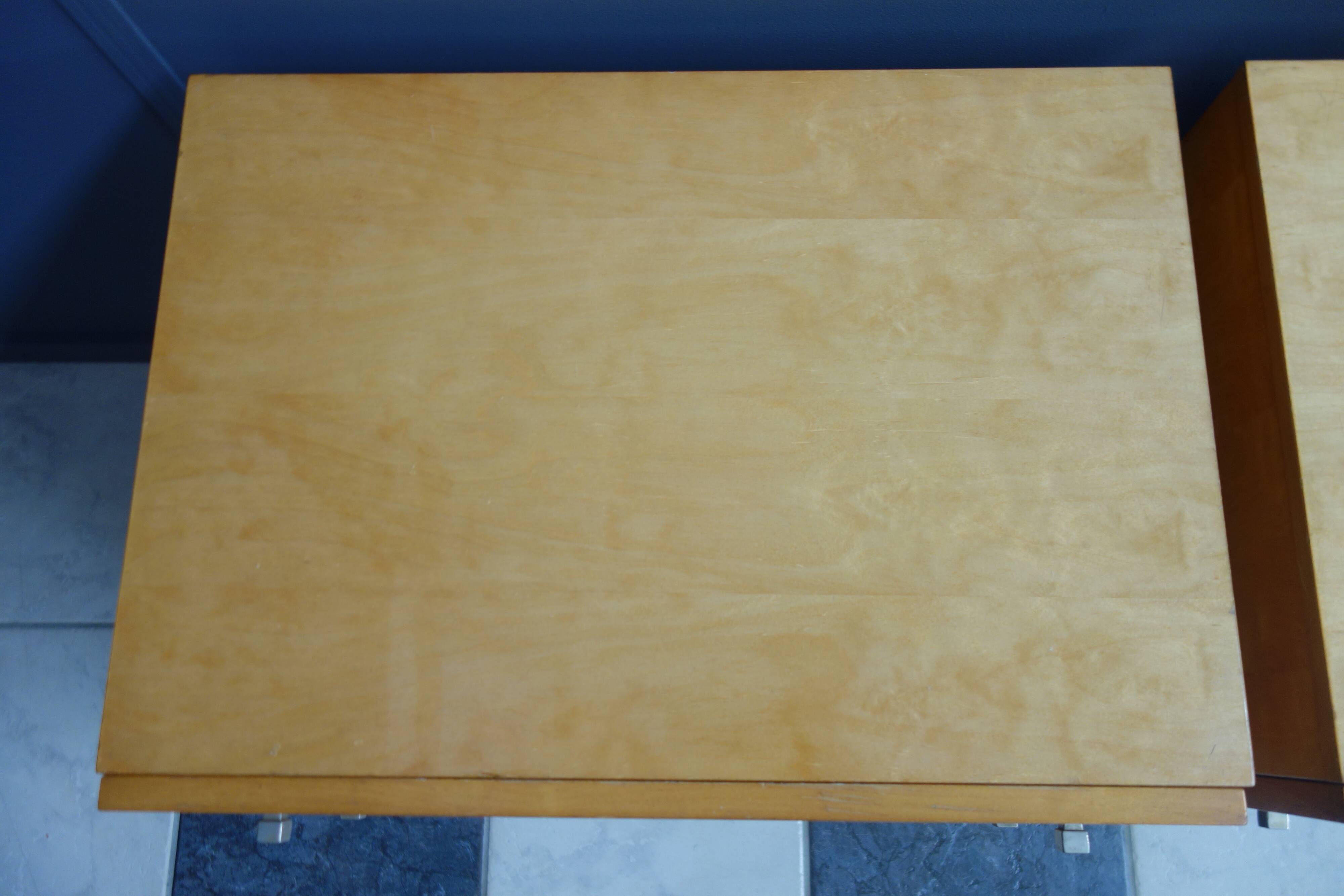 Set 1960 bedside nighttables