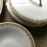 Antique porcelain table service