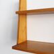 Vintage Wall Shelf in Beech, Czechoslovakia, 1960s