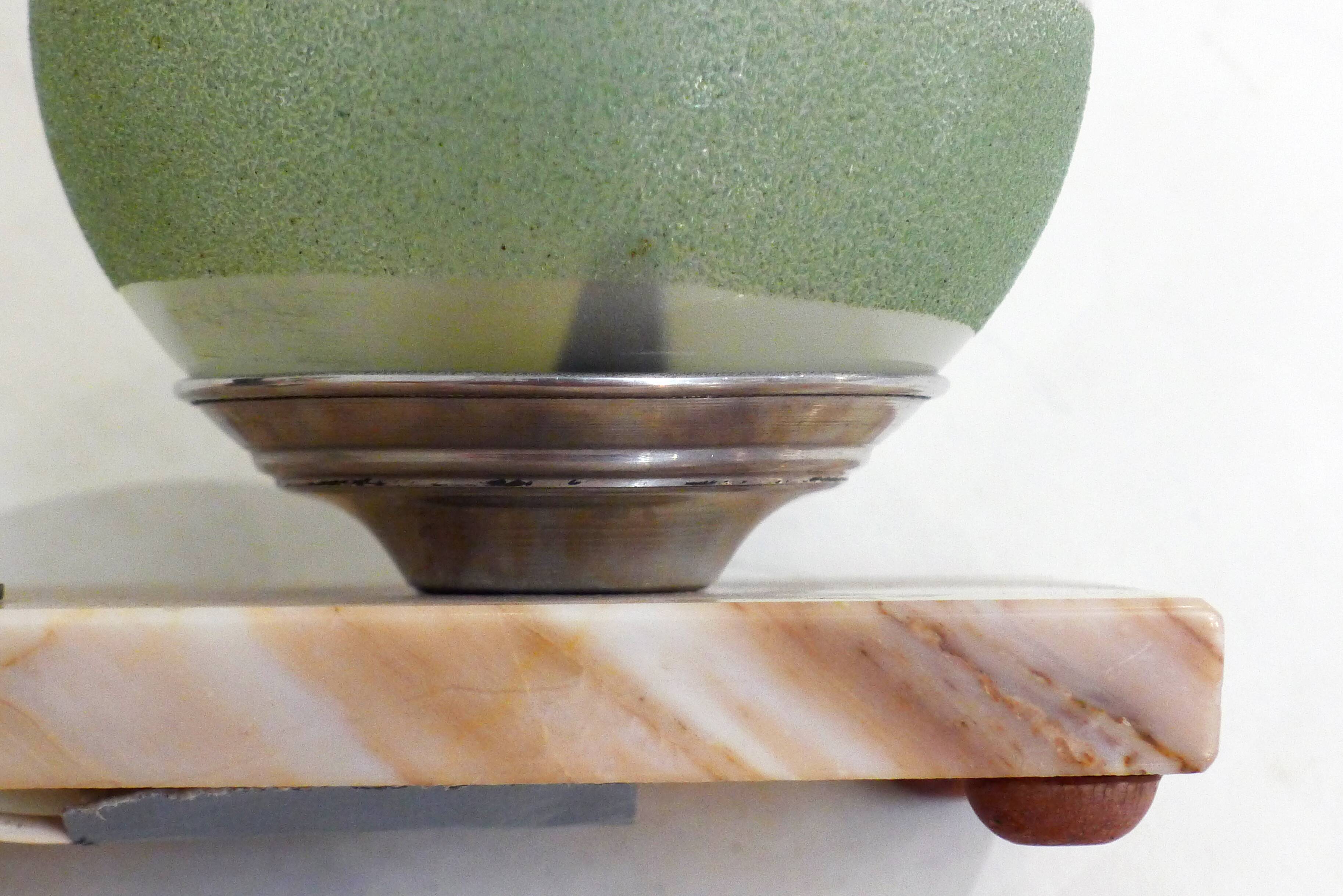 Art Deco night light lamp